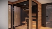 combined sauna