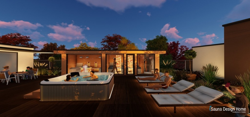 Penthouse wellness terrace London