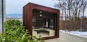  Construction of outdoor design saunas