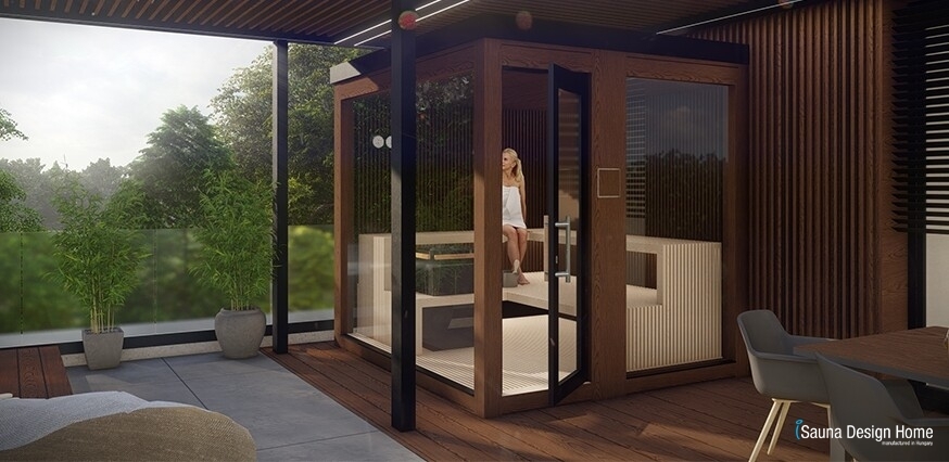  Custom built design sauna
