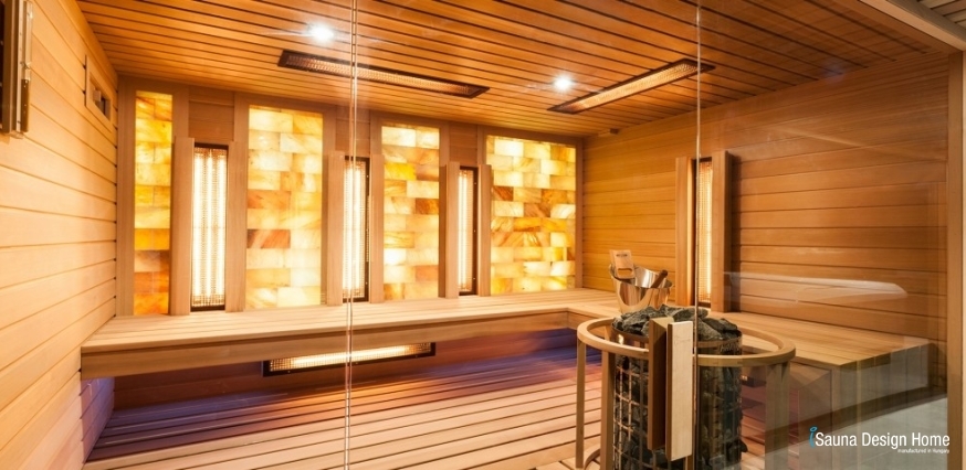 Combination sauna house