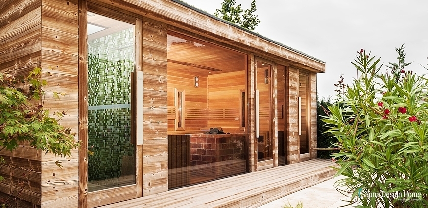 Comfort sauna house planning
