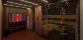 Custom built sauna house