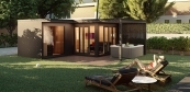 Custom designed sauna house