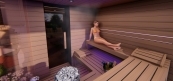 Garden sauna build