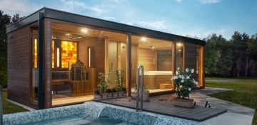 Garden sauna house