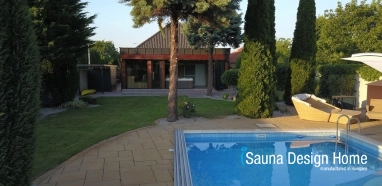 Private sauna-wellness design