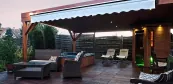 Sauna garden wellness