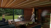  Shading with wood