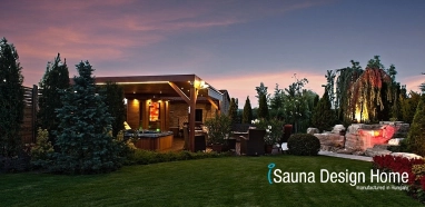 Wellness terrace with Jacuzzi and pool
