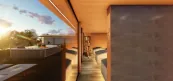 Outdoor sauna 