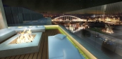 Lounge terrace planning and construction
