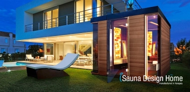 Combined outdoor sauna