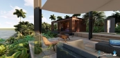 Outdoor sauna