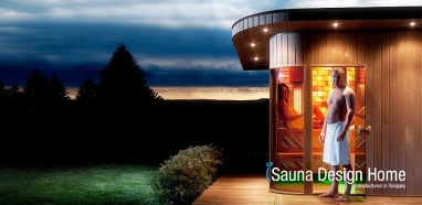 Outdoor combined sauna