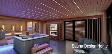 Sauna with jacuzzi Sauna with jacuzzi