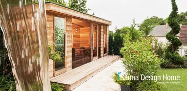 Comfort sauna house with wellness garden Comfort sauna house with wellness garden