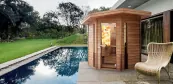 Outdoor sauna construction Outdoor sauna construction