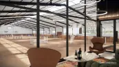indoor riding arena