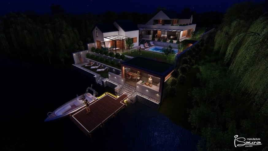 3D visualization of a house at Mosoni-Danube