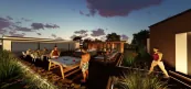 Penthouse wellness terrace 