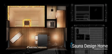 Comfort sauna house planning 