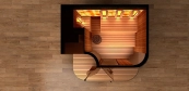 Family sauna house