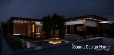 Infrared sauna at home