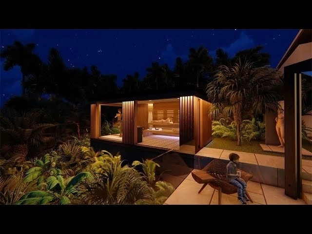 3D visualization from iSauna manufactury