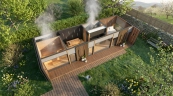 Design sauna house