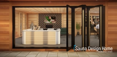  Individual sauna and wellness house