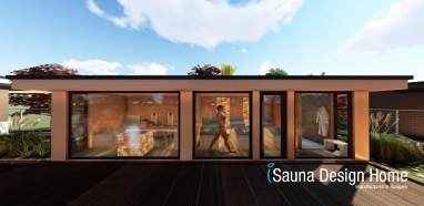 Outdoor saunahouse
