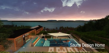 Sauna and pool design