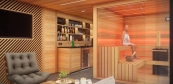  Design walls made of solid wood