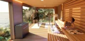 Yoga sauna Yoga sauna