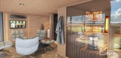  Outdoor sauna production