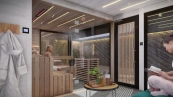 combined sauna