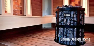 Finnish and infrared sauna with Himalayan salt therapy