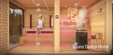 Comfort sauna house production