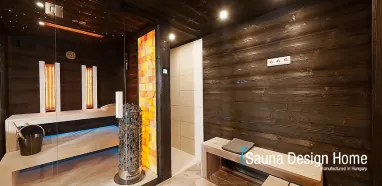 Combination sauna house