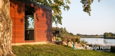 Individual combined comfort sauna house
