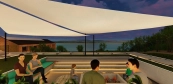 Panoramic waterfront holiday home
