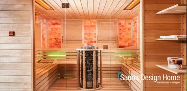 Finnish sauna and infrared sauna in one Finnish sauna and infrared sauna in one
