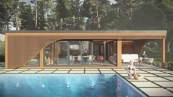 Home wellness and sauna house construction