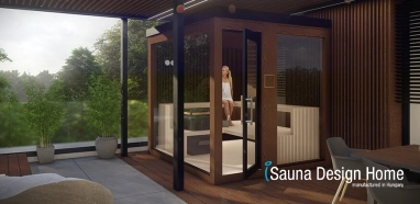  Custom built design sauna