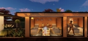 Panorama sauna house
