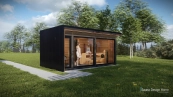 Modern sauna house
