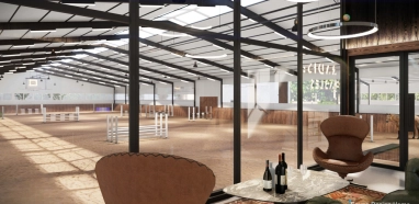 indoor riding arena