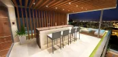 Rooof terrace with bar and sauna Rooof terrace with bar and sauna