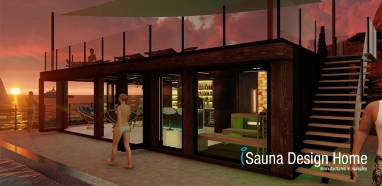  Sauna house complex